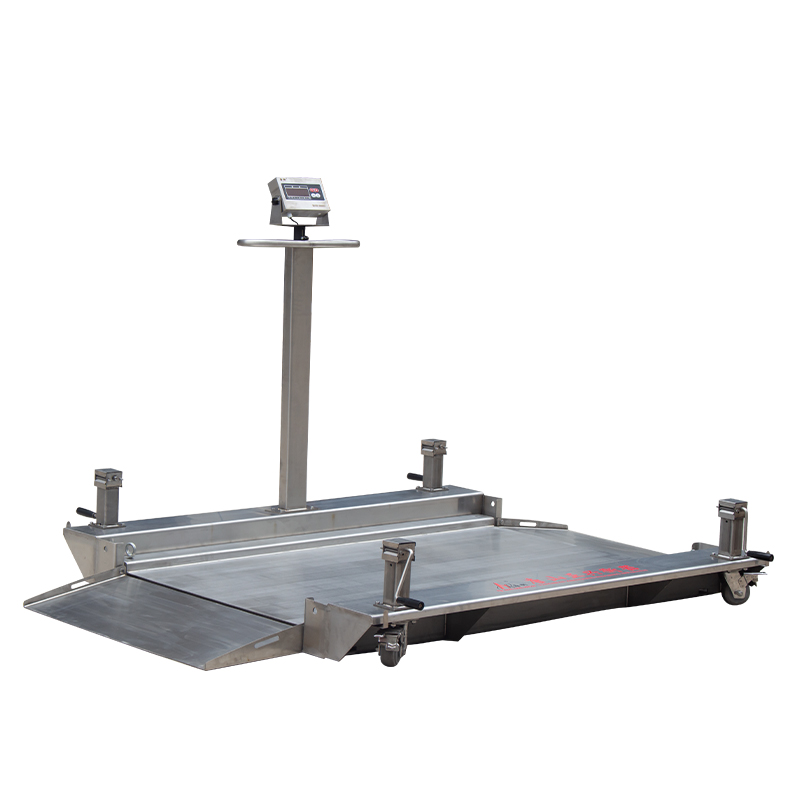 304不銹鋼雙層可移動(dòng)平臺秤